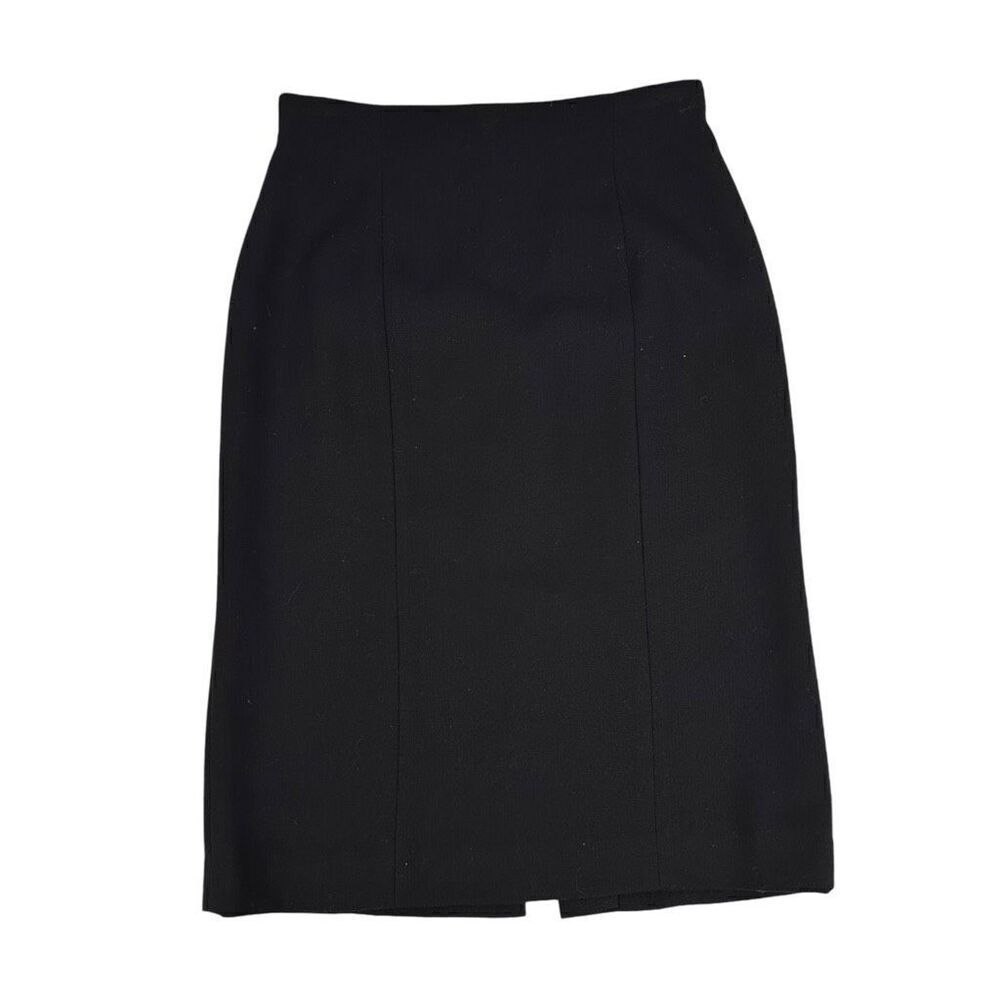 Talbots Black Midi Pencil Skirt size 4P - Picture 1 of 7